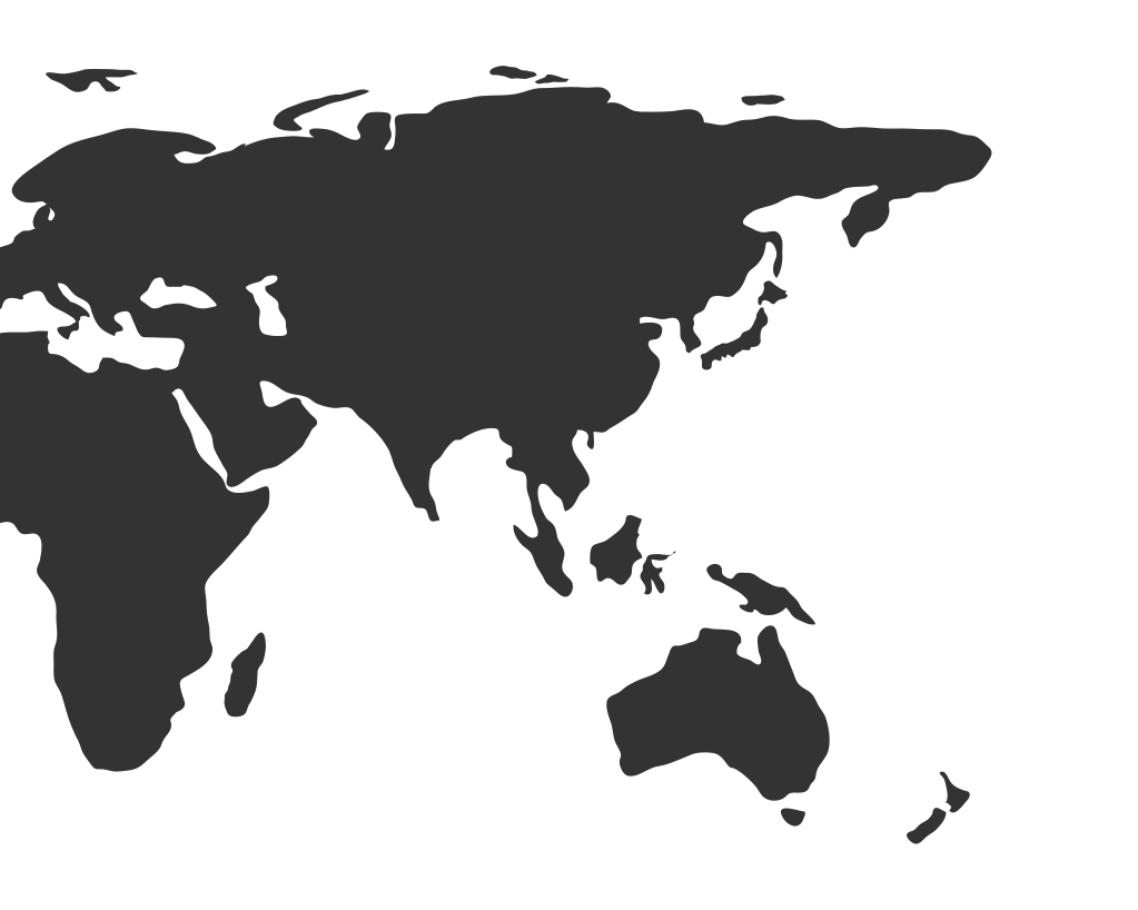 An image of a Asia map, showing countries that have certified Samsung Knox.